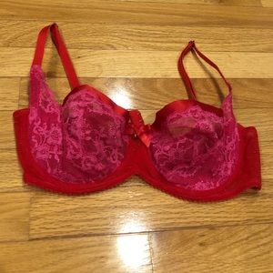 Victoria’s Secret lace unlined balconet bra